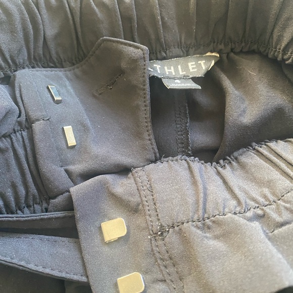 Athleta Skyline Black Tie-Waist Cropped Pants - Picture 5 of 5